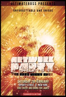 国外夜总会传单