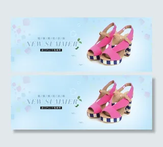 淘宝女鞋凉鞋海报