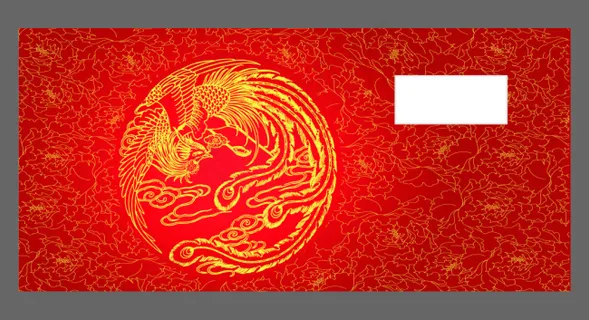 古典凤凰 牡丹底纹  吉祥图案 古典凤凰 牡丹底纹  吉祥图案