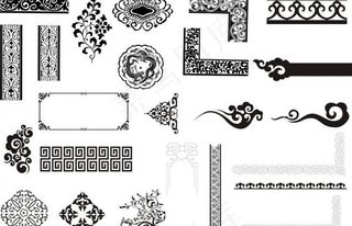 中国传统花纹图片