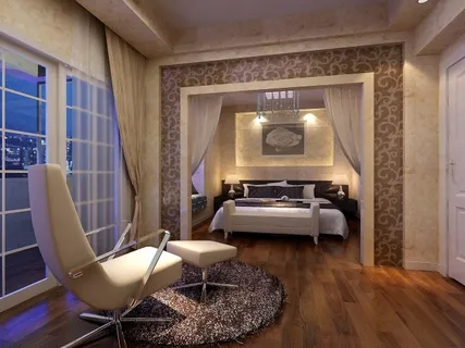 别墅主卧室效果图