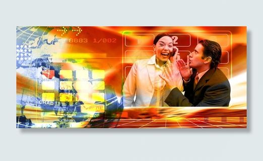 网络科技通讯人物图片