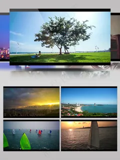 山东青岛城市唯美实拍宣传