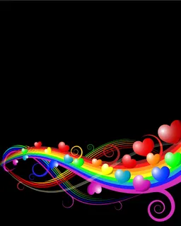 6款情人节心形矢量素材下载