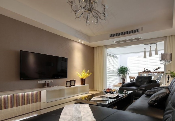 中式客厅装修设计效果图