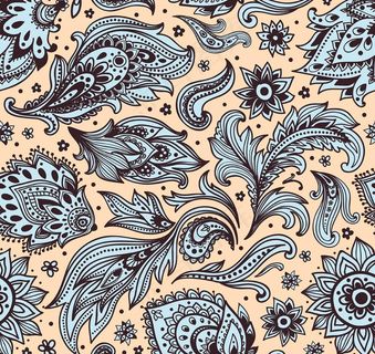 欧式花纹背景图片