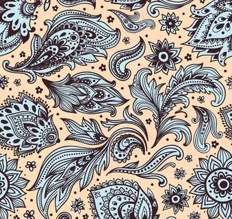 欧式花纹背景图片