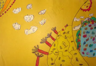 环保儿童画图片