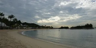 新加波海边风景图片