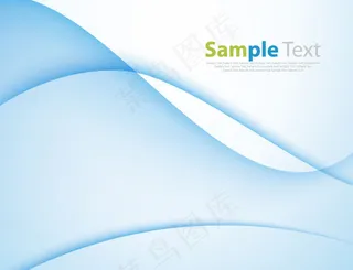 摘要浅蓝色背景矢量图形