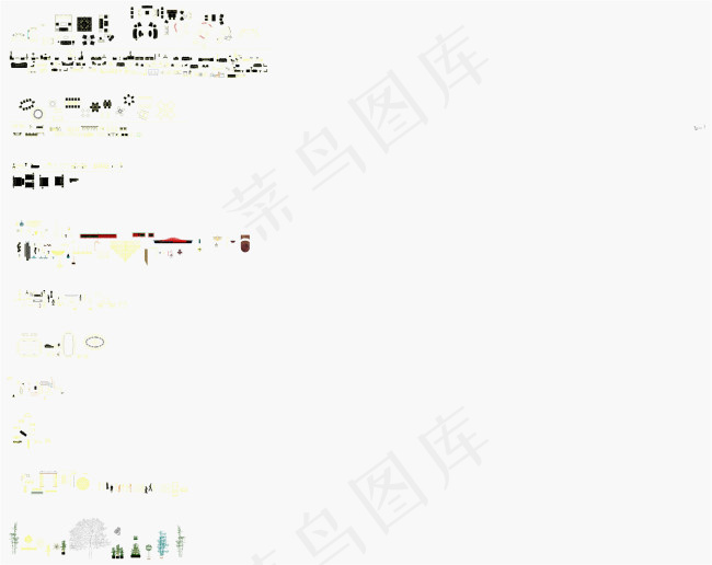 cad综合图库平面立面