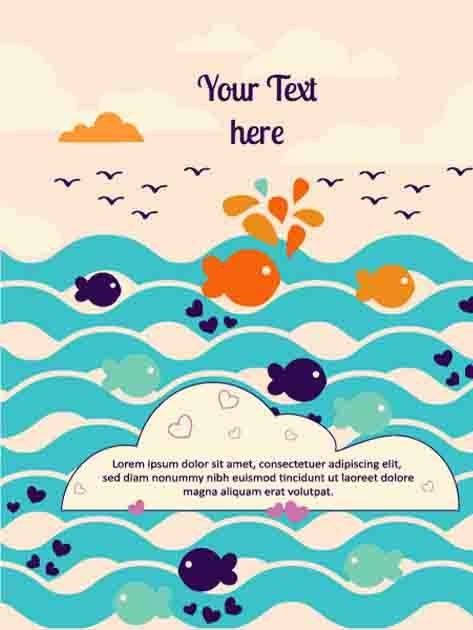 矢量插画背景素材