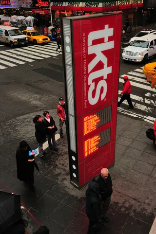 纽约 时代广场 一角图片