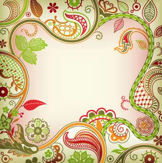 复古欧式花纹设计矢量素材-4