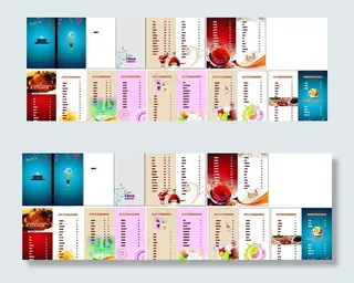 ktv酒水单设计图片