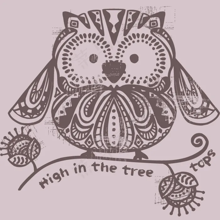 印花矢量图 可爱卡通 卡通动物 猫...ai矢量模版下载