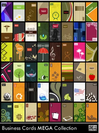 高档大气精致简洁名片设计模板