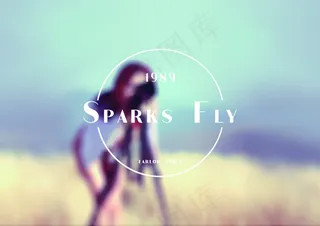 清新背景歌名画册