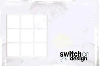 深情密码系列婚纱相册模板美丽夏天白...