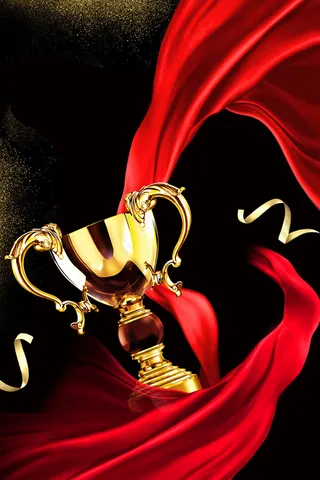 年终盛典颁奖晚会海报背景PSD