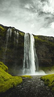 瀑布高清摄影图片