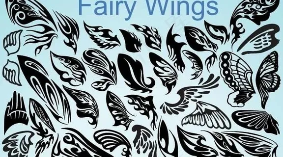 仙女翅膀图片