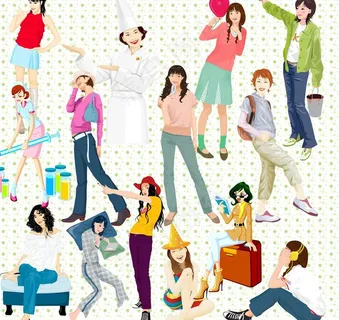 外国卡通人物图片