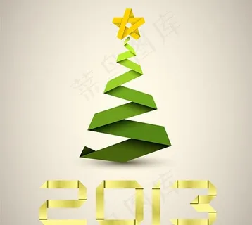 2013新年背景矢量