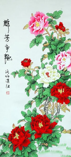 群芳争艳图片 群芳争艳图片