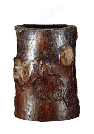 笔筒办公用品免抠素材PSD分层