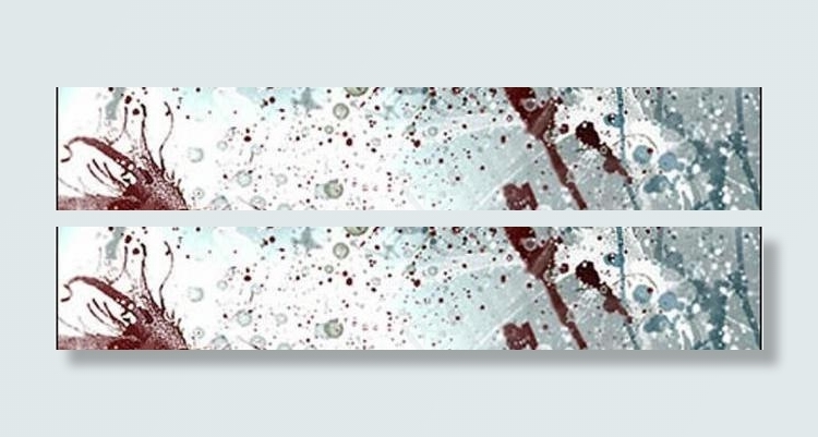 水滴喷溅笔刷图片