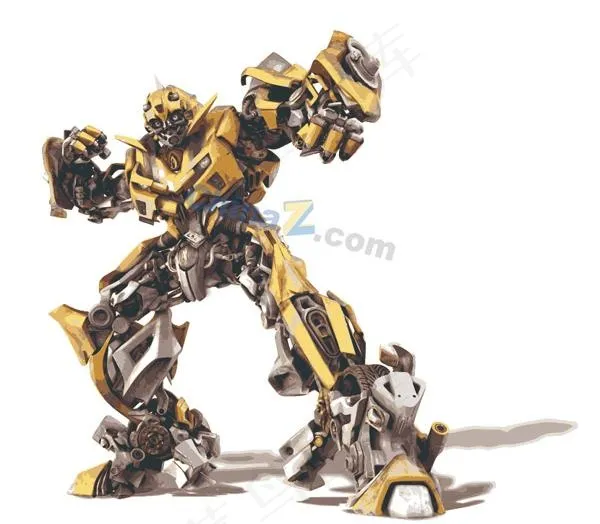变形金刚大黄蜂矢量素材eps,ai矢量模版下载