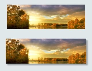 淘宝天猫早秋秋季上新新品海报背景素...