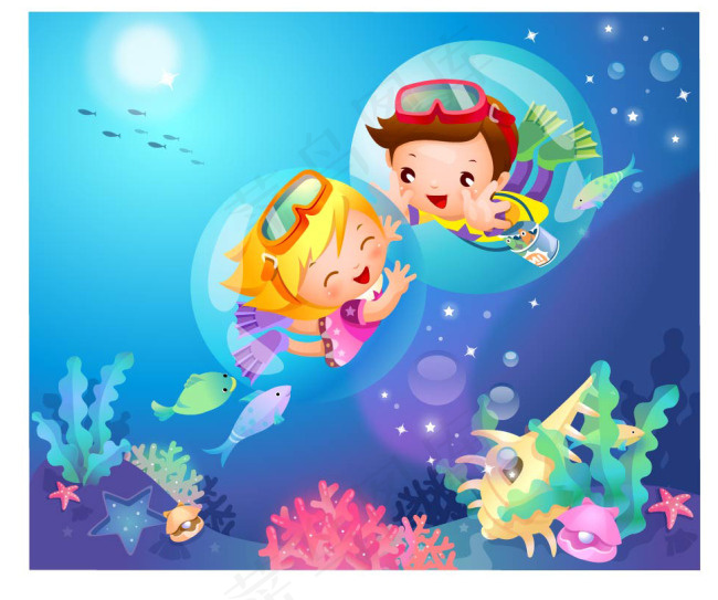海底潜水员