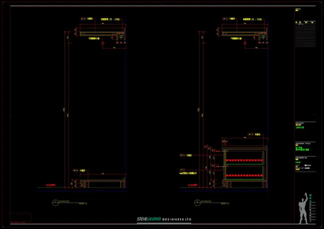 别墅cad设计稿源文件