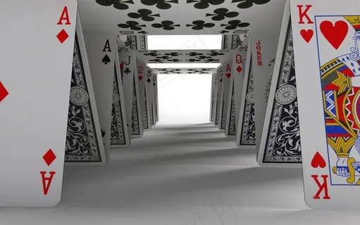 创意扑克图片 创意扑克图片