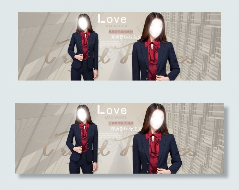 女装海报