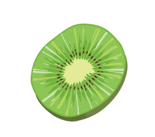 实物猕猴桃水果海报PNG素材