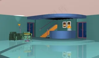 室内场景模型图