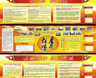 精美高考励志板报图片