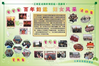 三八庆祝活动展板矢量素材