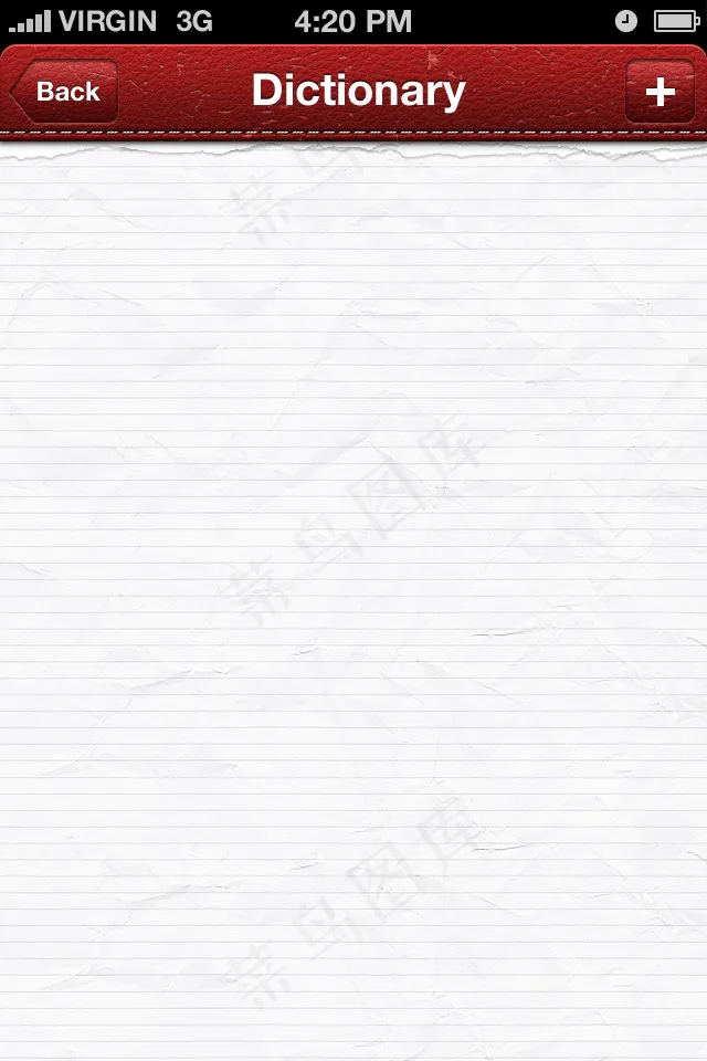 iphone记录界面PSD素材psd模版下载