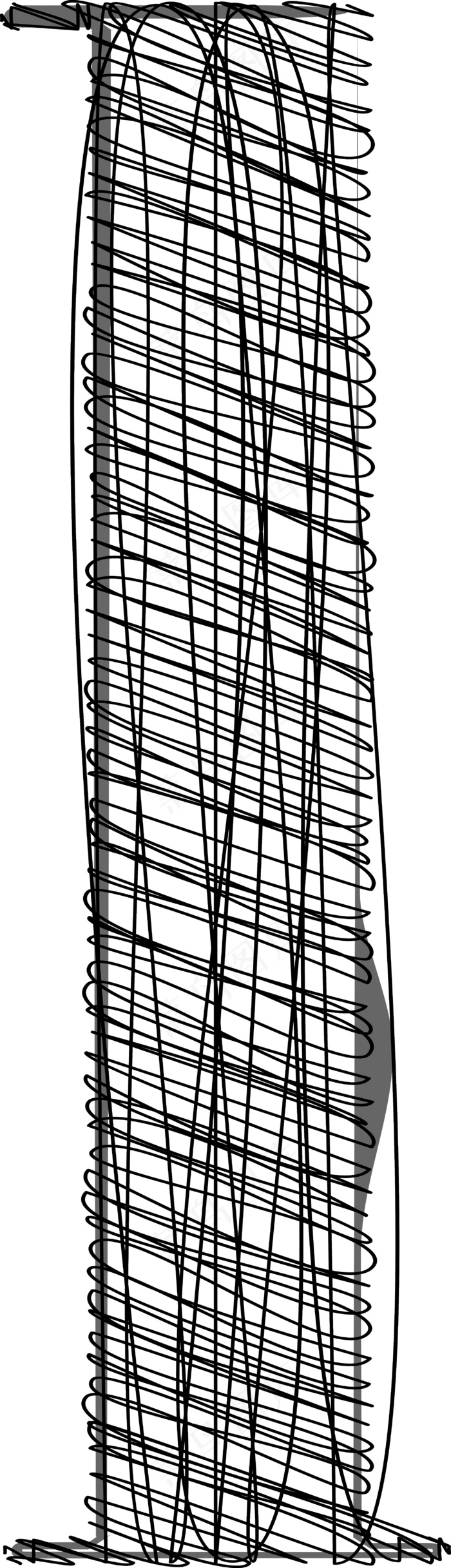 手绘字体插图eps,ai矢量模版下载