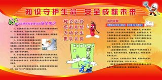 119消防展板 红黄色调 电瓶...