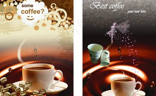 咖啡广告图片