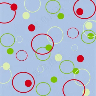 圈圈底纹背景