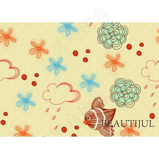 彩绘花朵笔记本