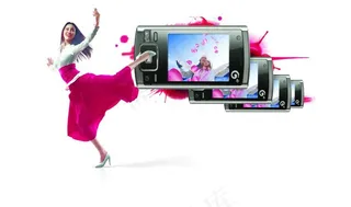 手机电视女孩舞蹈篇图片