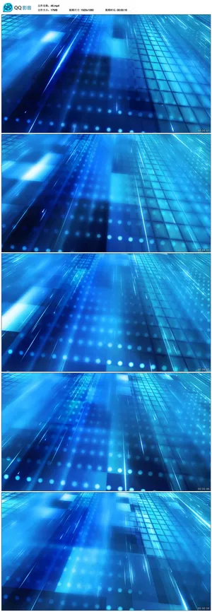 蓝色商务网络科技视频素材