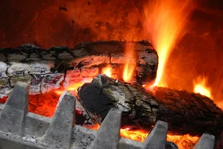 温馨的家的壁炉